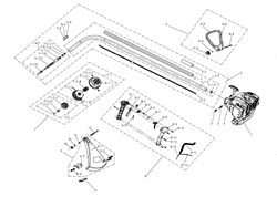 Кожух защитный триммерной головки триммера Champion T221 (рис 9) PR9440923144 - фото 9365