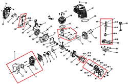Теплоизолятор триммера Champion T252 (рис 6) 026114110 - фото 9370