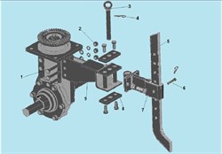 Сошник культиватора Champion BC1193 (рис.5) CHMP111140050001 - фото 94283