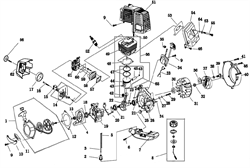Крышка цилиндра триммера Champion T517 (рис 51) 70030030694 - фото 9449
