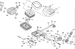 АМОРТИЗАТОР (R) бензореза ECHO CSG680 (рис.18) ECH10090532331 - фото 97894