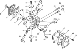 ИГЛА бензореза ECHO CSG680 (рис.24) ECH12311802261 - фото 98072