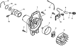 Маховик триммера Echo GT-22GES (рис. 5) A409000000 - фото 9816