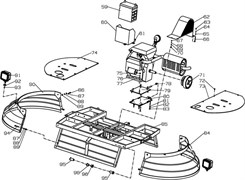 сцепление затирочной машины Conmec CRT836 (рис.71) CRT836T83608006