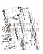 Пружина (совм. Bosch gbh 2-26 dre) перфоратора Союз ПЕС-2510 №9 ПЕС-2510-9