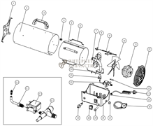 Пьезоэлемент  газовой тепловой пушки RedVerg RD-GH10-21 6647456_RD