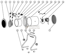 Болт электрообогревателя Redverg RD-EHR3A-21 6644629_RD