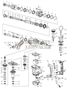 Корпус перфоратора Redverg RD-RH1500-36 6646073_RD
