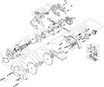 Корпус редуктора бороздодела RedVerg RD-WG40-28 6646224_RD