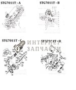Кольцо фрикционное (D140; h10; d114 мм) снегоуборщика Sturm STG70111T №119 STG70111T-119