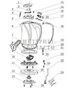 Выключатель чайника Galaxy GL0203 390702