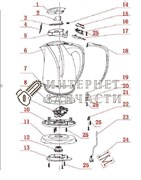 Съемный фильтр чайника Galaxy GL0204 390717