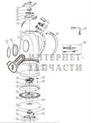 Уплотнитель колпачка светодиода чайника Galaxy GL0218 390802