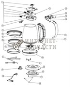 Нагревательный элемент с уплотнителем чайника Galaxy GL0550 391136