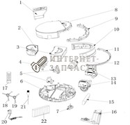 Ролик робота пылесоса Galaxy GL6240 391279
