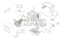 Микровыключатель двухконтактный микроволновки Galaxy GL2601 391296