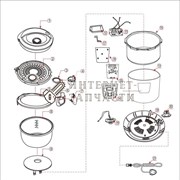 Чаша мультиварки Galaxy GL2644 391358