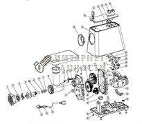 Крышка редуктора   мясорубки Galaxy GL2410 391467