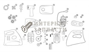 Насадка для изготовления сосисок  мясорубки Galaxy GL2412 391513