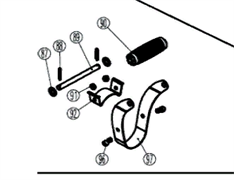 Рукоятка поз. 90 DB 400 отбойного молотка PATRIOT DB 400 (140301400) EAN8-20071059 (SK) 2017 457189