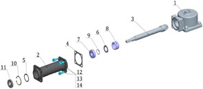 Корпус поз. 2 АМПК.080.030.2