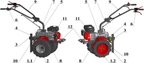 Рулевая колонка поз. 7 НМБ.060.000.3 или
НМБ.060.000.3-01-Угра-2021