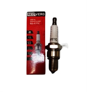 Свеча зажигания RedVerg RD-F7TC для 4Т двигателей, 21 мм