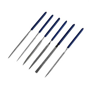 Набор надфилей, СОЮЗ 9 шт, обрезиненная рукоятка