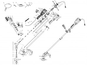 Шестерня средняя электротриммер Ставр ТЭ-1700Р-66 581114