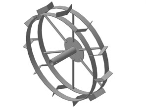 Грунтозацепы S-24 2 обода  высота 445 мм. 3 мм. (высотой зацепа 30 мм) 1346