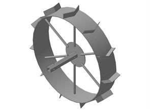 Грунтозацепы S24 диаметр 560 мм, для окучивания, 560*100*120 мм 1348