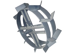 Грунтозацепы S24 диаметр 460 мм, 2 обода, 40мм, 460*160, самоочищающиеся Усиленные 1350