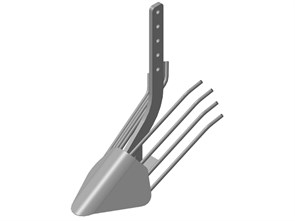 Картофелекопалка без сцепки (усиленная) 1358