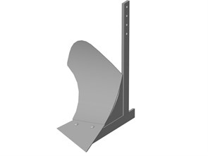 Плуг без сцепки усиленный широкий 1361