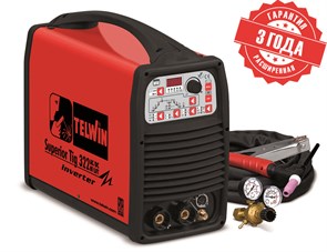 Сварочный аппарат SUPERIOR TIG 322 AC/DC HF/LIFT 400V+ACC 3700