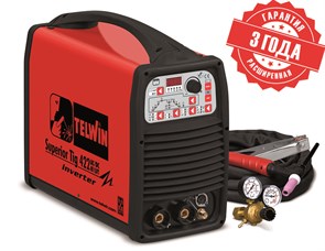 Сварочный аппарат SUPERIOR TIG 422 AC/DC-HF/LIFT 400V+ACC 3704