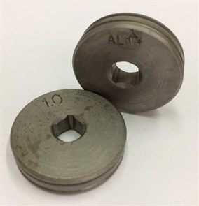 Подающий ролик под Al, Fe 1,0 мм 4308