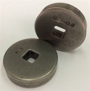 Подающий ролик под Fe 0,6-0,8 мм размером 30/12/7 4315