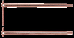 Комплект консолей с электродами L=350 mm (803017) 4483