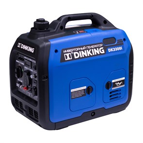 Генератор бензиновый инверторный Dinking DK3300i (3,3кВт, 230В/50Гц, DK164, бак 4л.) 1664