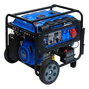 Генератор бензиновый Dinking DKA8500EW-3/1 (8,5кВт,230/400 В, электростартер, 17лс, колёса, АВР) 1686