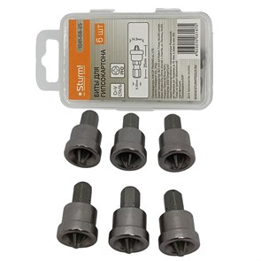 {{productViewItem.photos[photoViewList.activeNavIndex].Alt || productViewItem.photos[photoViewList.activeNavIndex].Description || 'Биты Sturm 1041-08-25 по гипсокартону 6 шт. (25 мм) с ограничителем'}}