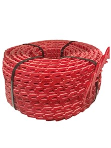 Клиновой ремень сегментный PowerTwist PU Link belt B/17, красный, длина 5 м