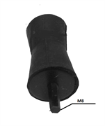 Резиновое соединение для виброрейки Tremmer CSD 48090