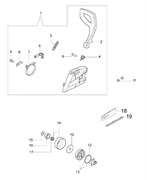 Муфта сцепления бензопилы EFCO 137 48718