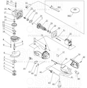 Регулятор оборотов болгарки Sturm! AG9512S (рис. 49) AG9512E-49