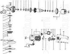 Наружний фланец болгарки Sturm! AG9823FP (рис. 40) AG9823FP-40