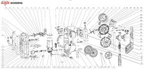 Шланг высокого давления минимойки Elitech М2000РБК 0910.002200
