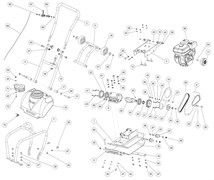 Колесо виброплиты Grost VH60 16 107996