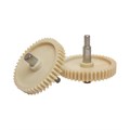 Шестерня с металлическим валом Eurokitchen LV41031 для мясорубки, D 83мм, зубья 46 шт., прямые LV41031 - фото 436517